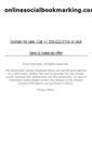 Mobile Screenshot of onlinesocialbookmarking.com